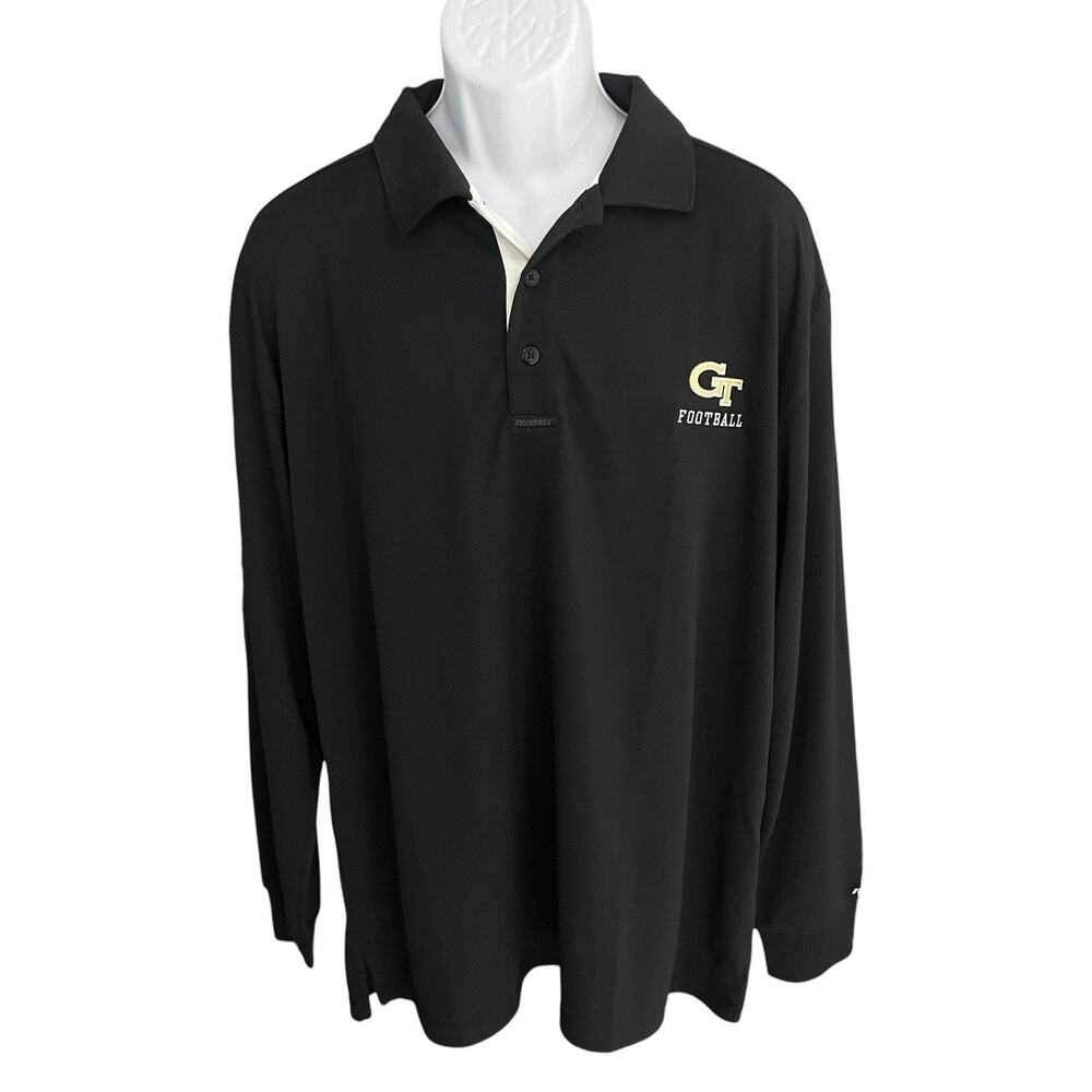 Russel Athletic Dri-Power Men's XL Georgia Tech long sleeve athletic shirt